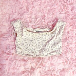 My Mum Made It short sleeve crop top